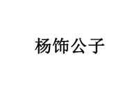 杨饰公子